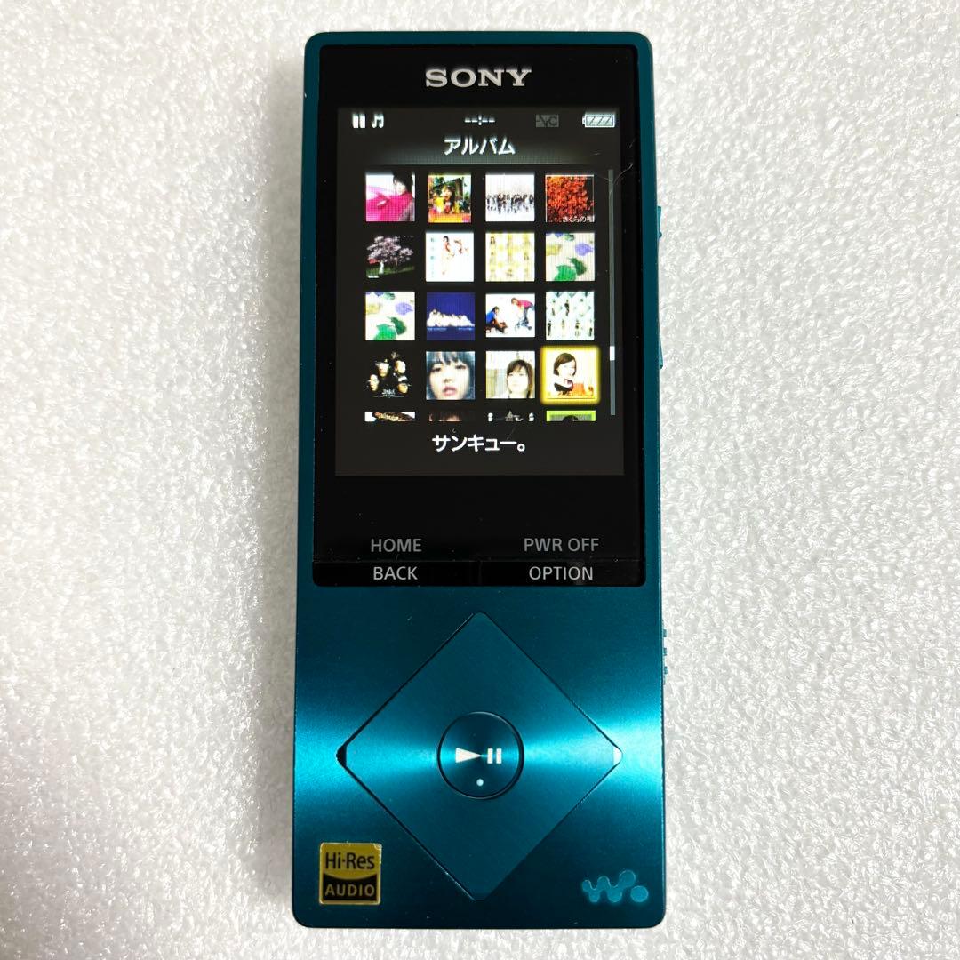 バッテリ良好】 ソニー ウォークマン NW-A25 32GB ビリジアンブルー