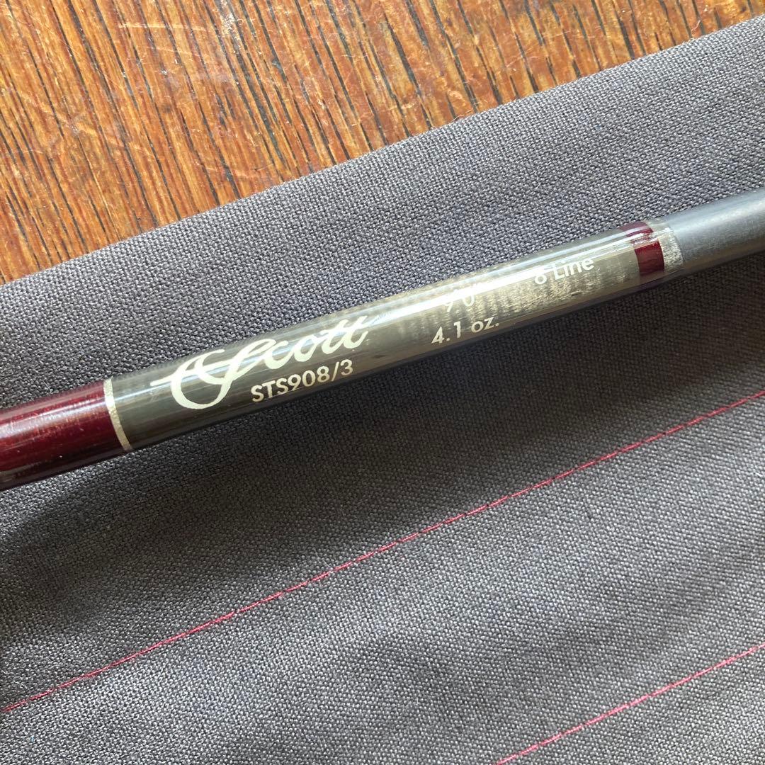 シ*ヤ様 Scott STS908/3 フライロッド 9´0 8ライン