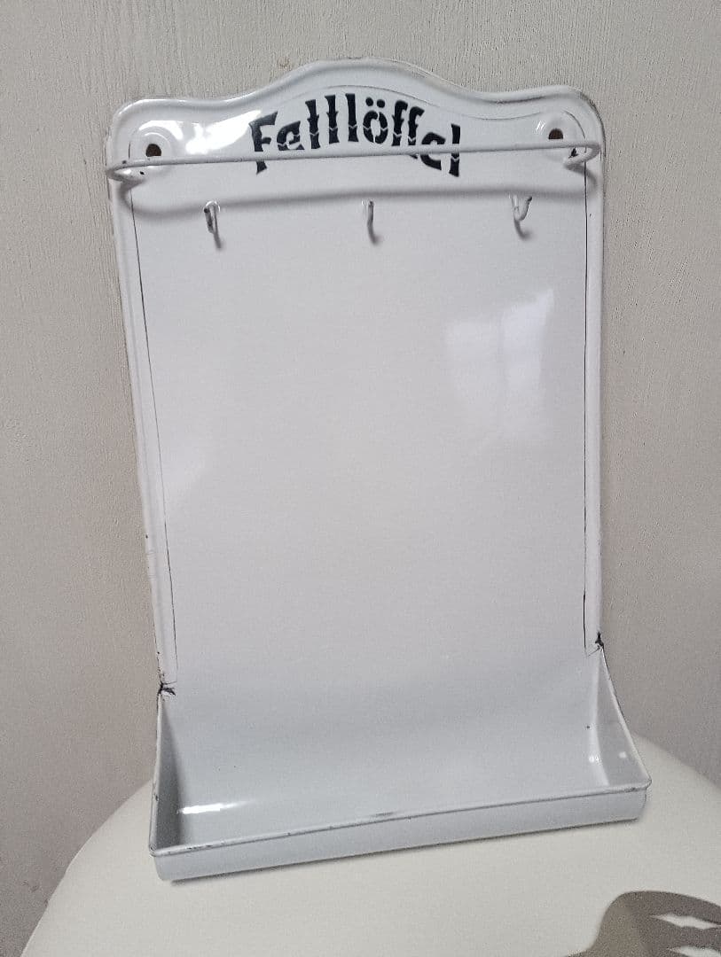 アンティークホーロー☆ドイツ製☆レードルラック☆おまけ付き - メルカリ