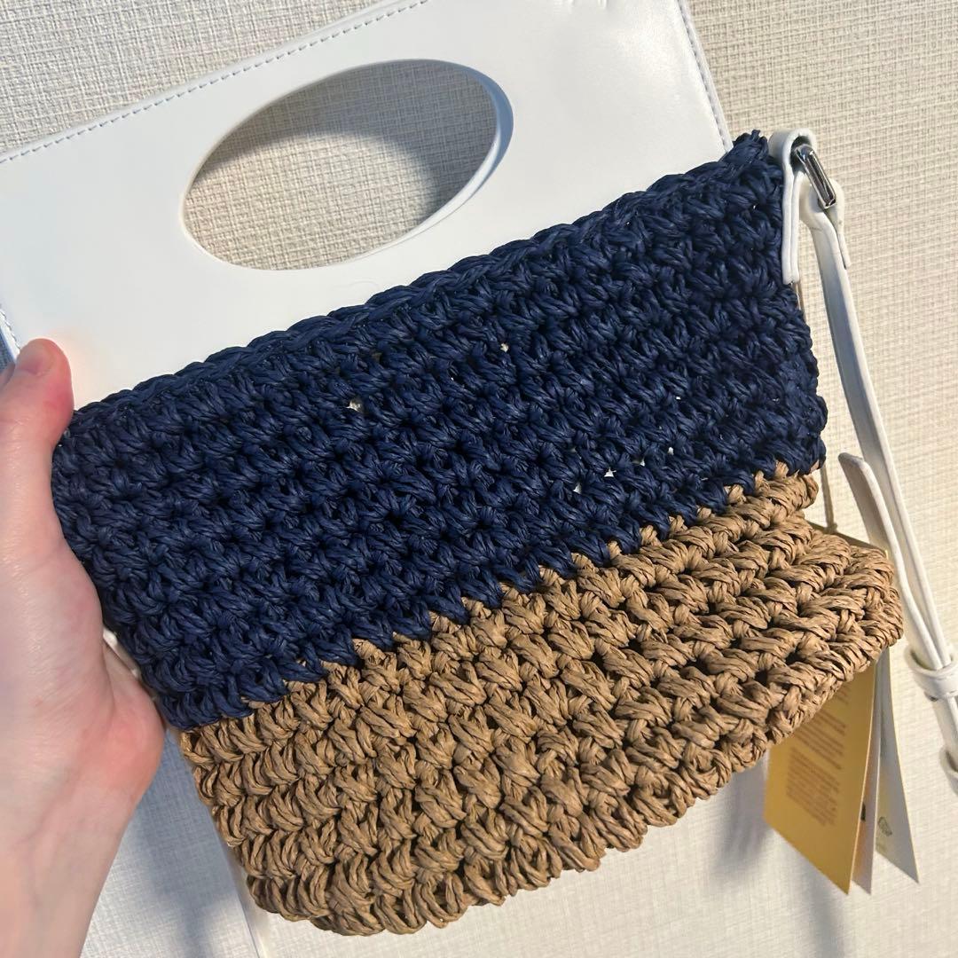 6/3まで！限定半額】MARNI かごバック ショルダー タグ付き ブルー