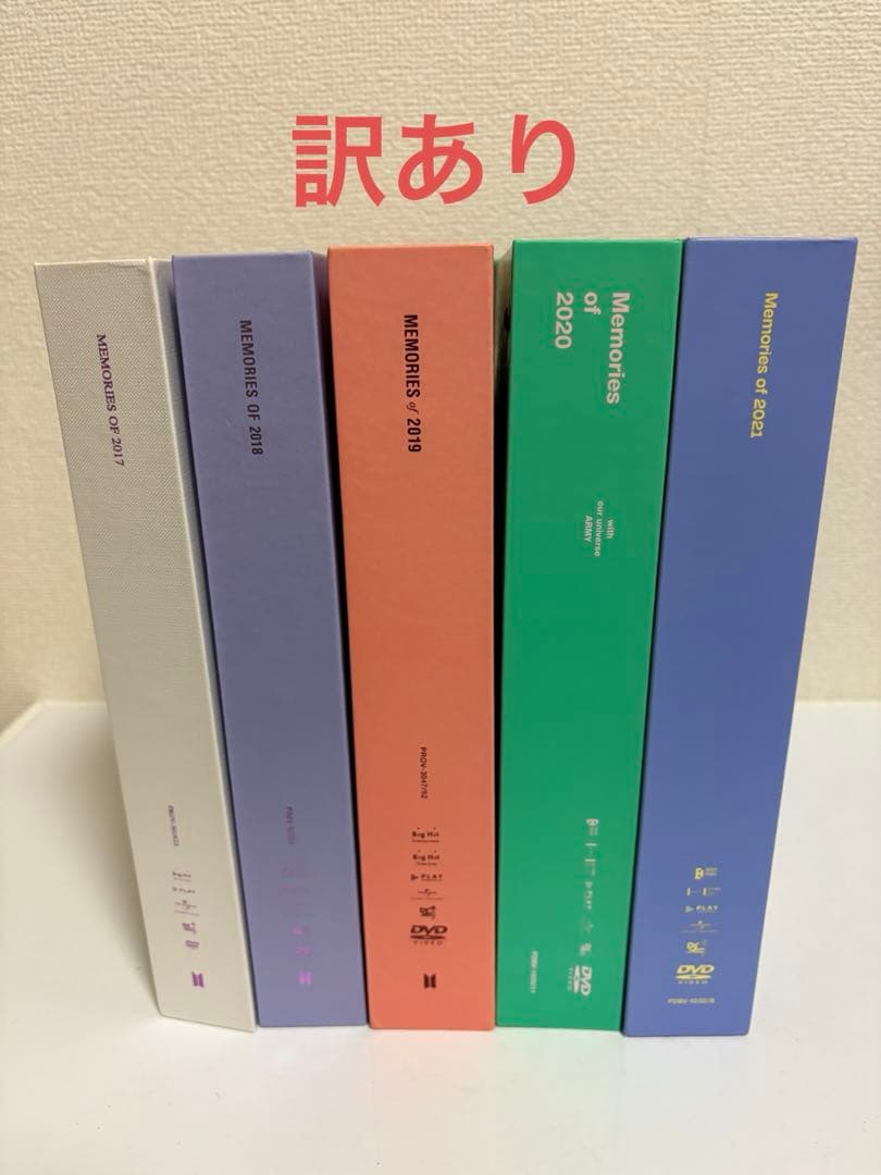 特価品！BTS memories DVD 訳あり BTS - BTS MEMORIES OF 2020 DVD. 7 DISC+214p Photo Book+1 Paper