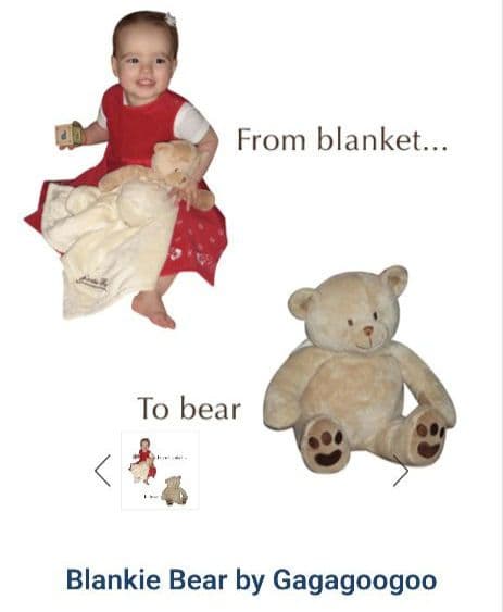 ★新品未使用★Blankie Bear by Gagagoogoo Blankie Bear| gagagoogoo