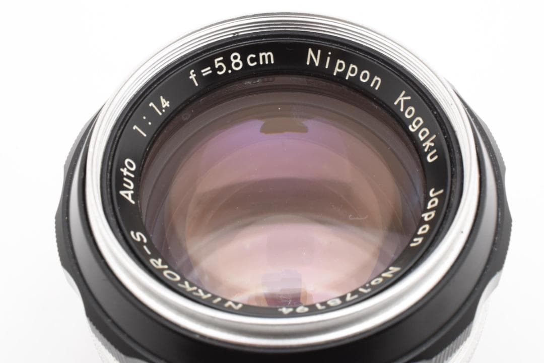 #333★動作品★ Nikkor-s AUTO 1:1.4 5.8cm