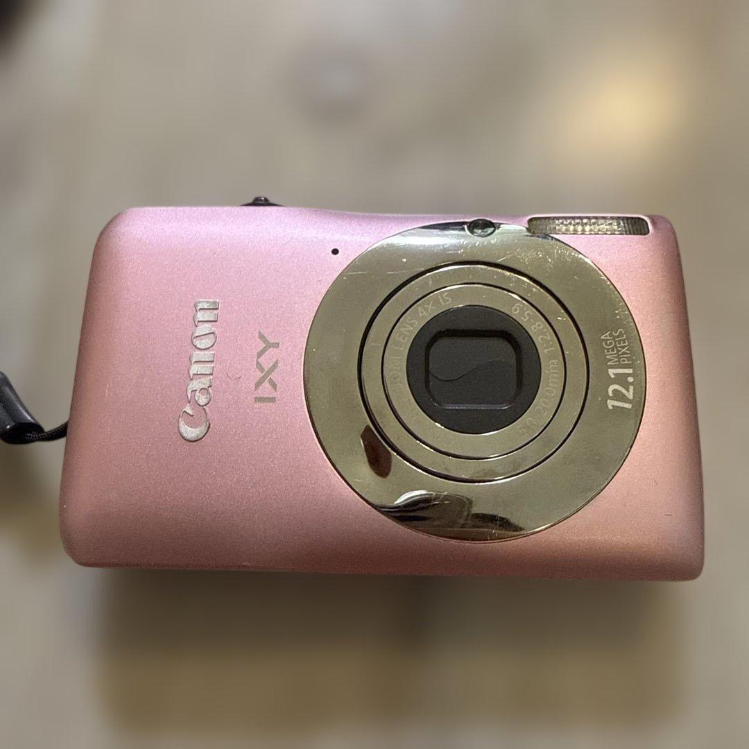 Canon IXY ピンク コンパクトデジタルカメラ - メルカリ