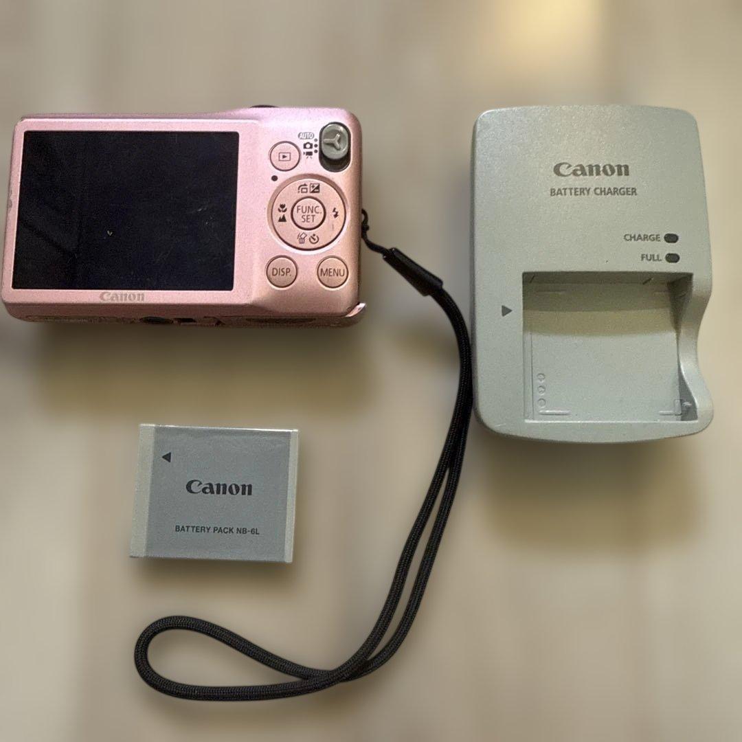 Canon IXY ピンク コンパクトデジタルカメラ - メルカリ