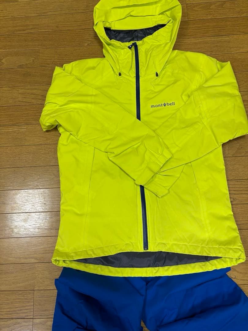 mont-bell スキー 上下 ドライテックインシュレーテッドパンツ スキー