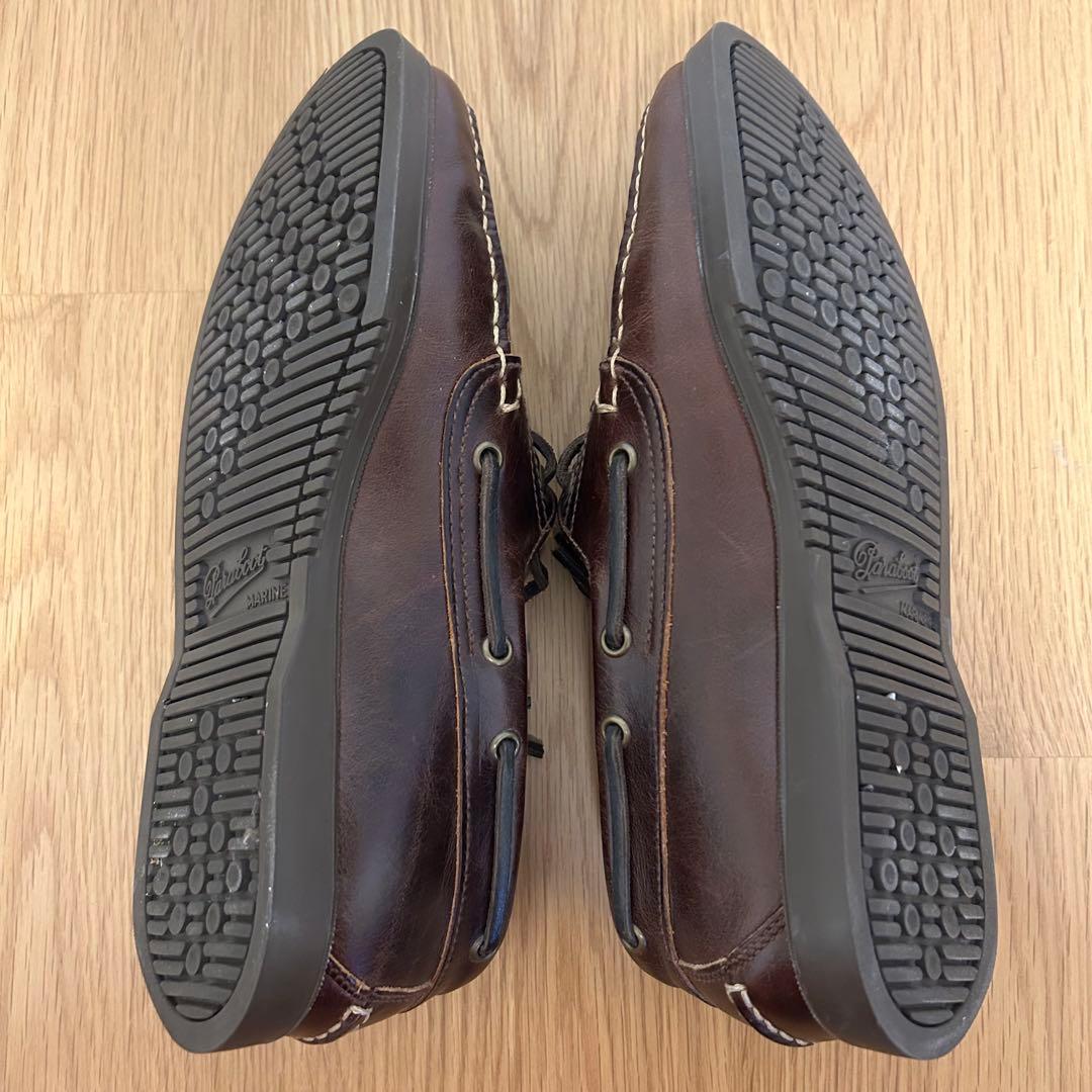 年始限定】Paraboot 26.5cm相当 デッキシューズ UK6.5