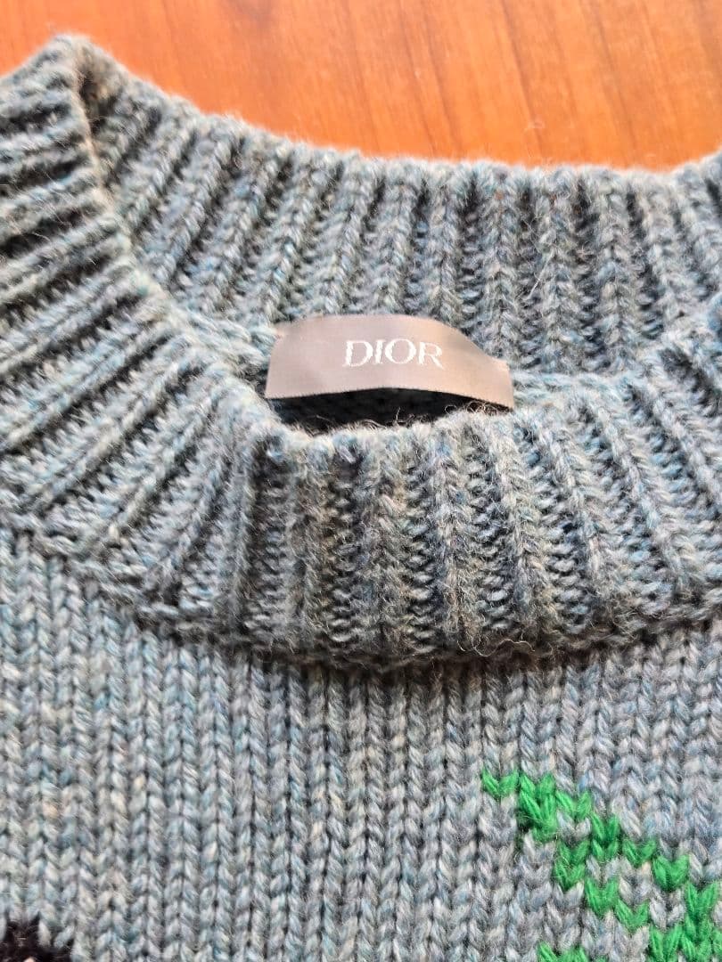 美品】Dior HOMME 20aw トワルドジュイ ニット セーター M - メルカリ