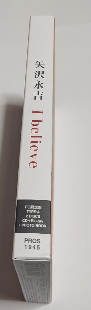 矢沢永吉 I believe CD FC限定盤TYPE-A Blu-ray付レア - メルカリ