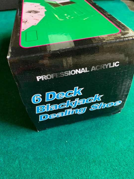 カジノ】6デック用カードシュー（シューター）ディスカードトレイセット