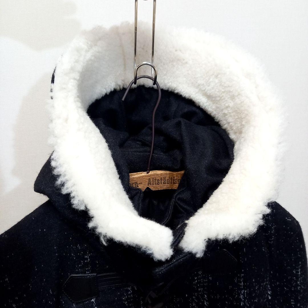 極美品 110000円 5351プールオム ムートン ダウン ダッフルコート 2
