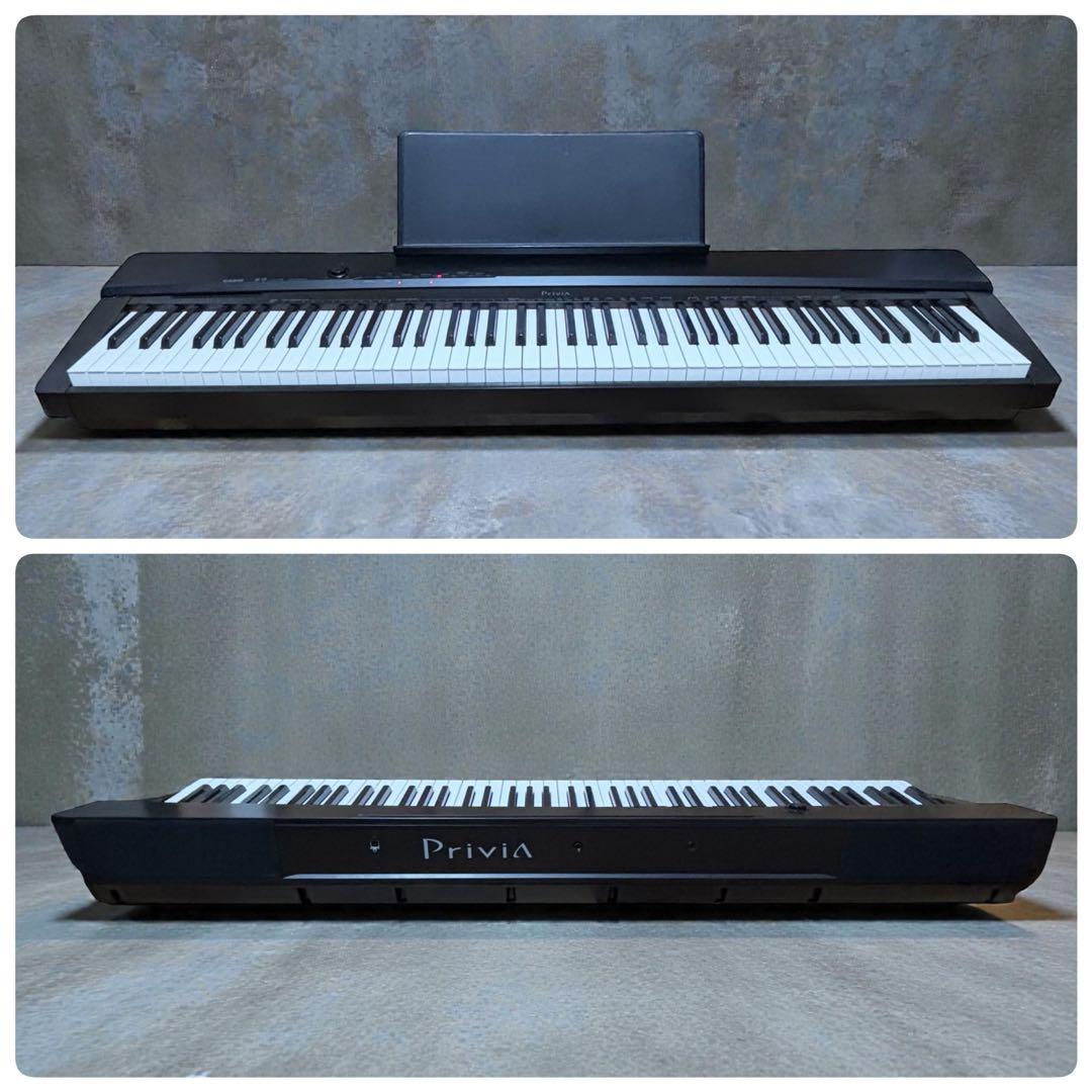 本格派入門機】CASIO PX-135 88鍵盤 電子ピアノ ブラック ペダル