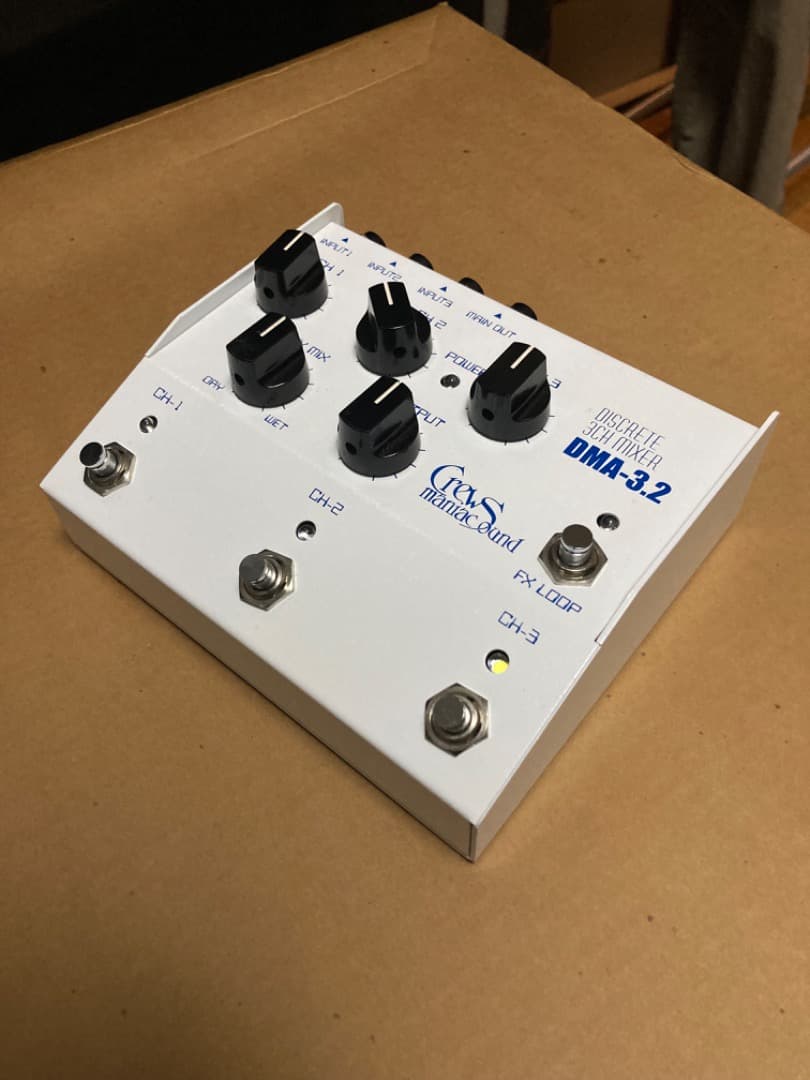 Crews Maniac Sound DMA-3.2【3チャンネルミキサー】 - メルカリ