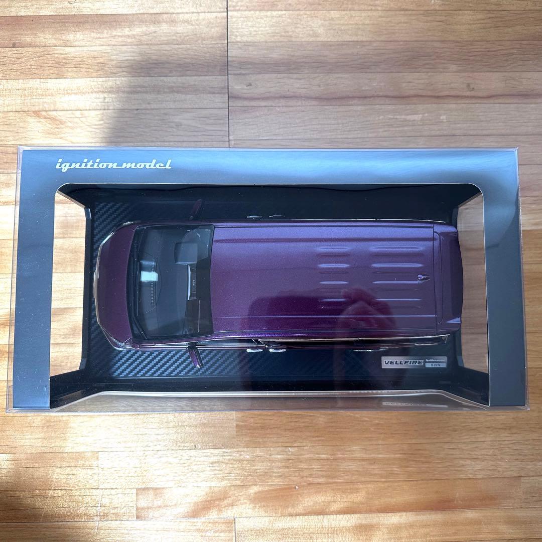 イグニッションモデル ヴェルファイア 30後期 ZG パープル ミニカー