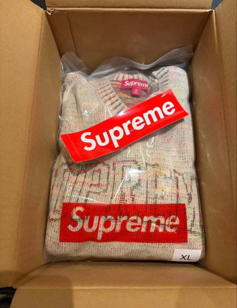 トップス Supreme Contrast Arc Sweater \"White\" XL