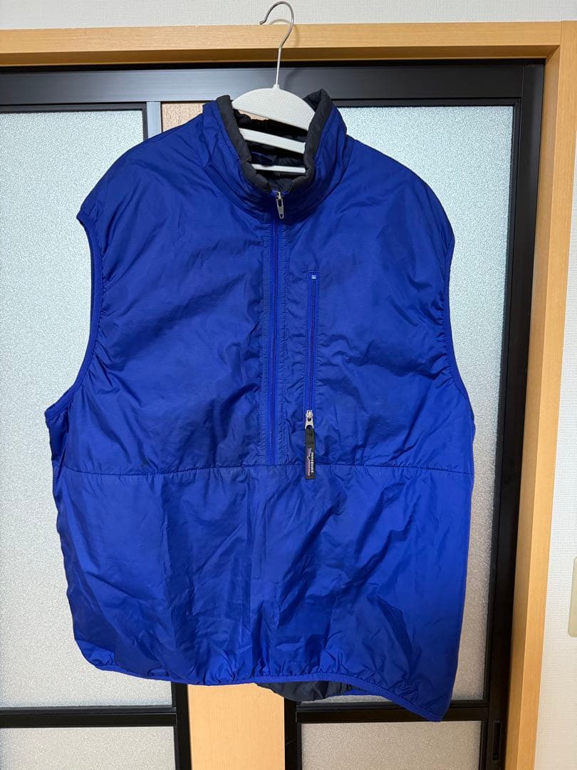 【レア01s】パタゴニア パフボール ベスト青/黒 L 中古・古着通販】Patagonia (パタゴニア) パフボールベスト/Patagonia