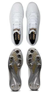 ホワイト アシックススパイク ゴールドステージ I-PRO MA2 27.5cm