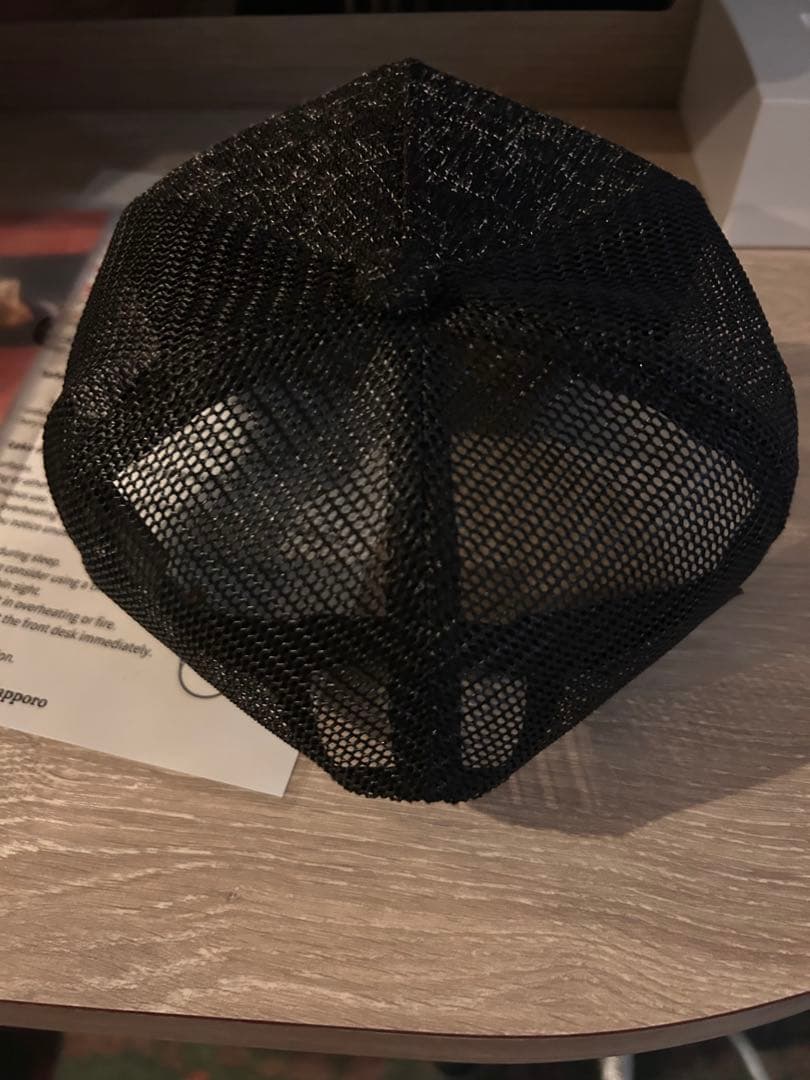 AMIRI メッシュベースボールキャップ 黒 関税送料込【AMIRI】アミリ スリースター メッシュキャップ 黒 (AMIRI