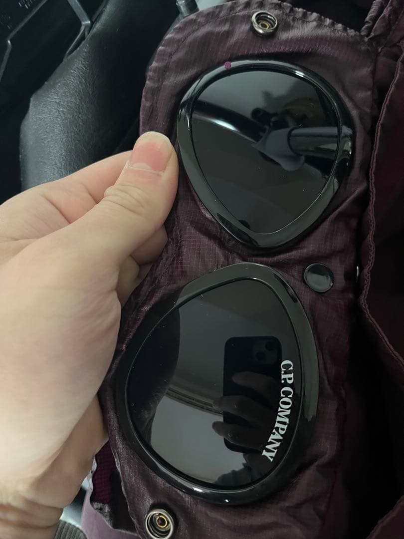 C.P.Company gogle jaket ダウンジャケット