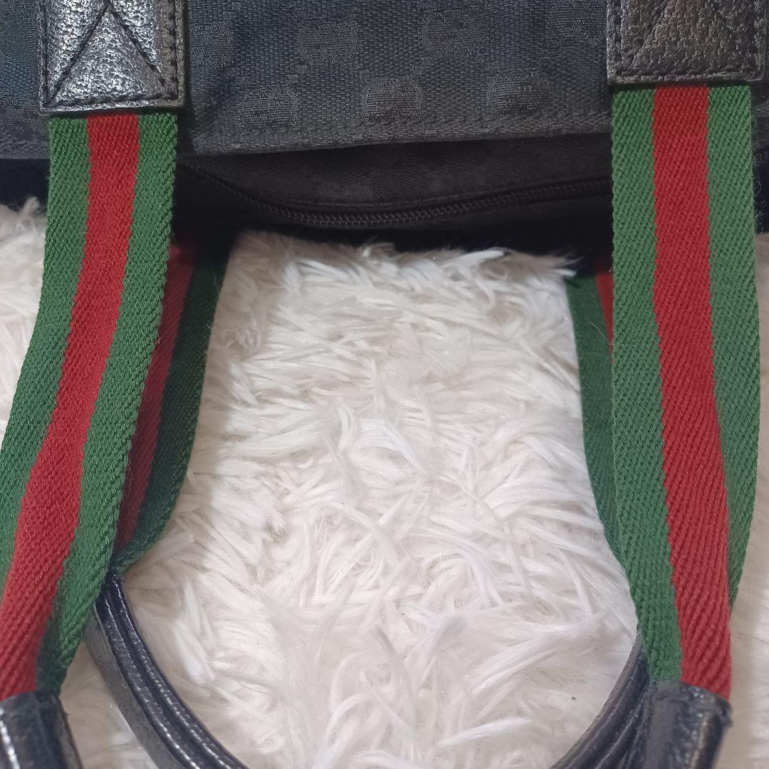 グッチ トートバッグ レディース シェリーライン キャンバス 舟形 GG柄