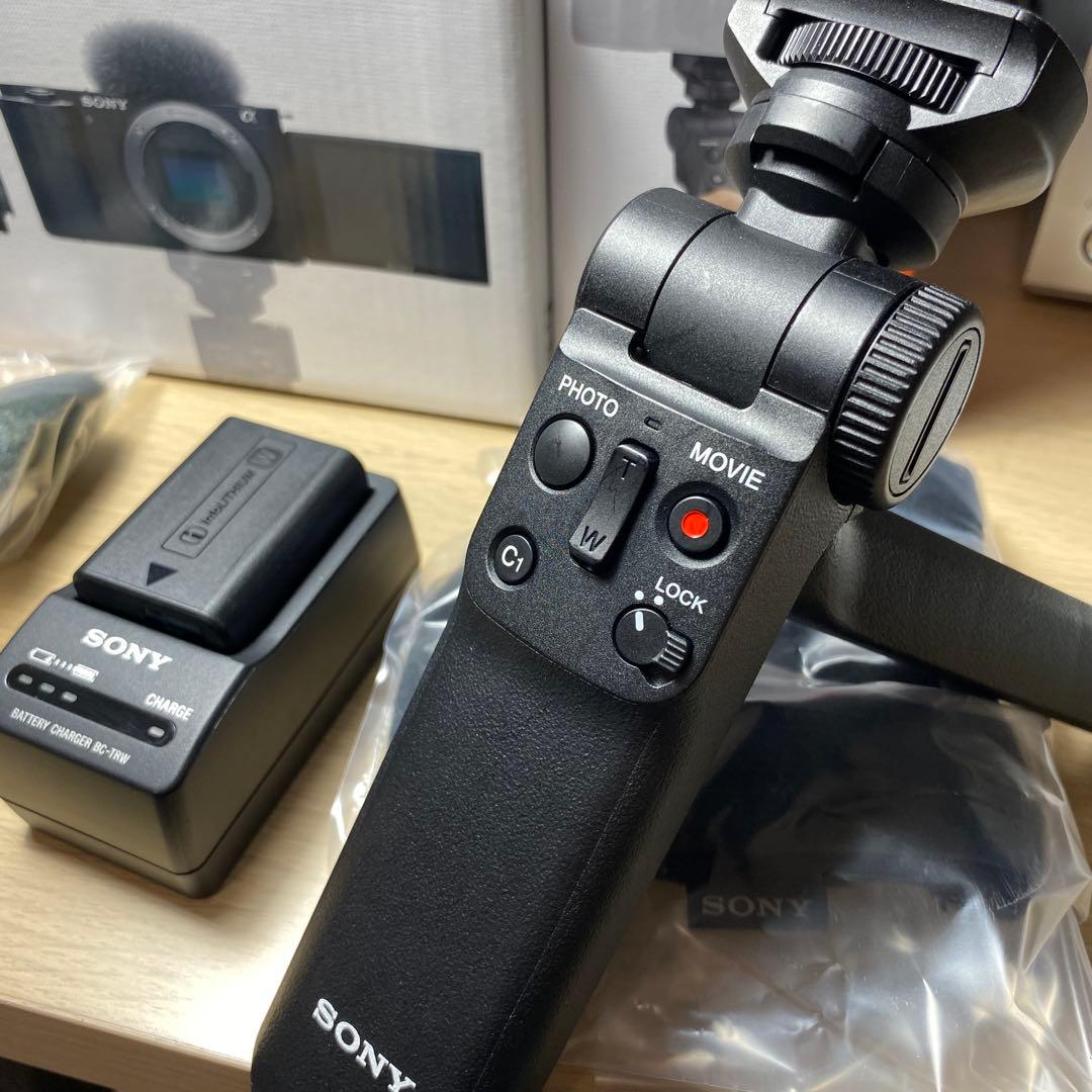 Sony ZV-E10 EPZ16-50キット シューティンググリップ 充電器付 - メルカリ