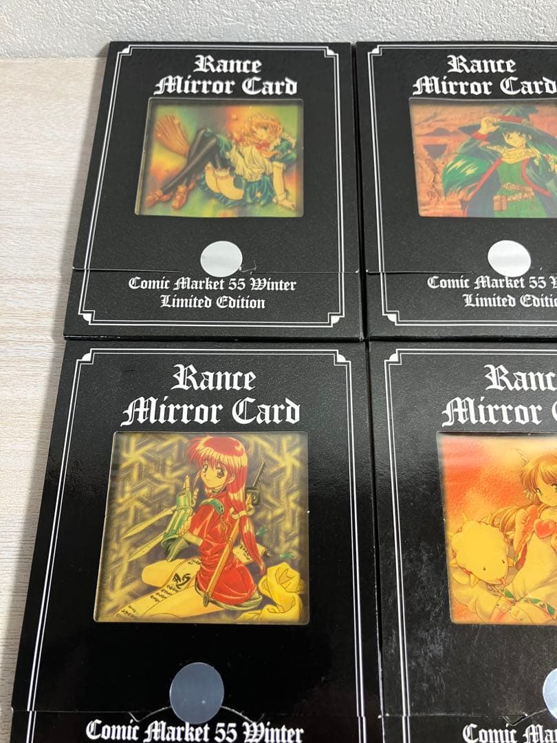 未開封　コミックマーケット C55 アリスソフト ランス ミラーカード