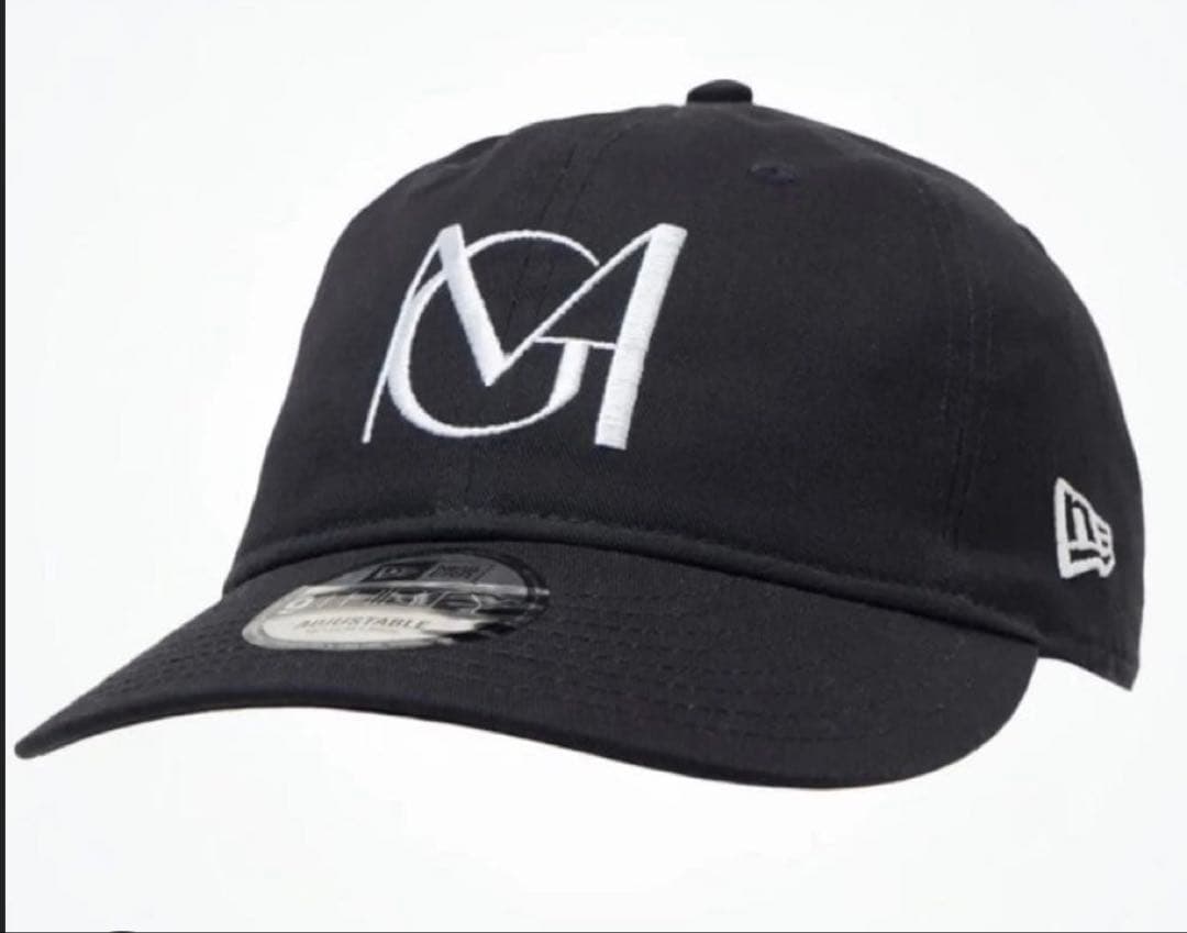 ミセス New Eraコラボ キャップ ネイビー 　ピン付き サイズフリー ミセス New Eraコラボ キャップ ネイビー ピン付き サイズフリー