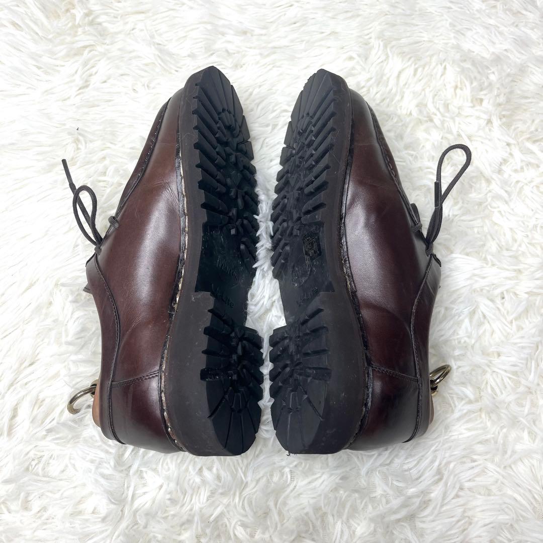 【美品】 バーウィック チロリアンシューズ 25.5cm Uチップ カジュアル