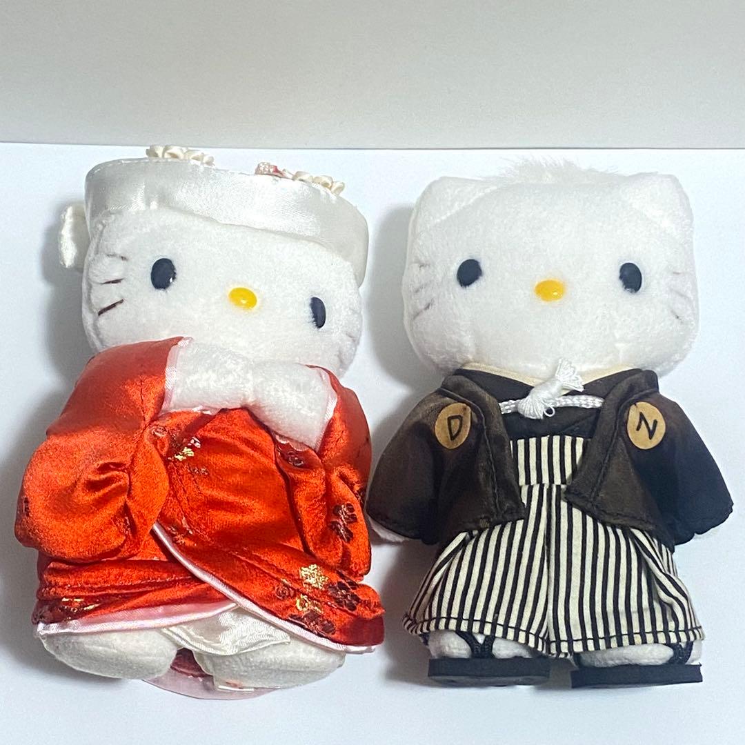 ハローキティ ダニエル 結婚式衣装 ウエディング 和装 ぬいぐるみ 2個セット 楽天市場】ハローキティウェディングぬいぐるみブライダル [ダニエル