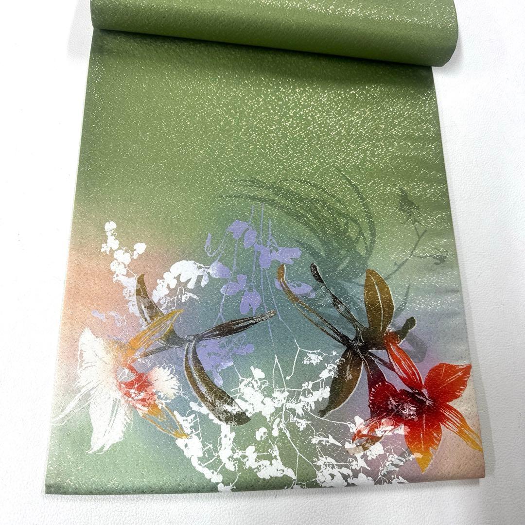 専用帯6030 ○日展作家 山本唯与志 レリーフ染 高級 正絹 袋帯 - メルカリ