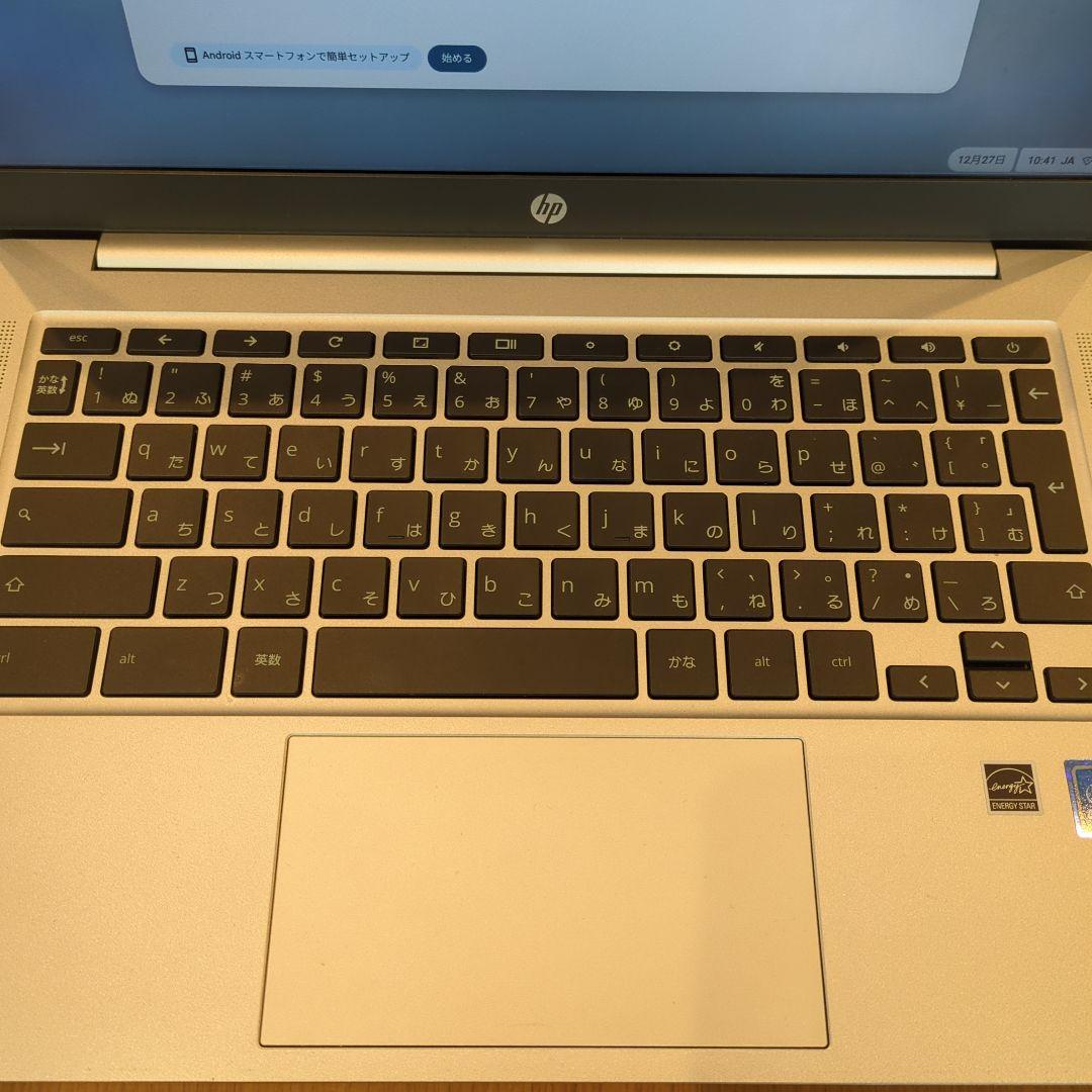 HP Chromebook 14-na0009TU ダークブルー - メルカリ