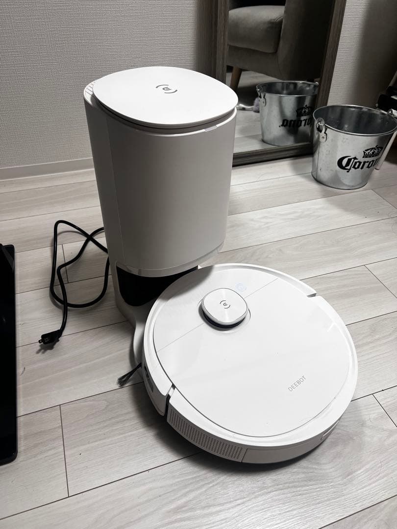 Deebot ロボット掃除機 T9+ ECOVACS（エコバックス） ロボット掃除機 協力吸引 水拭き 高性能 掃除