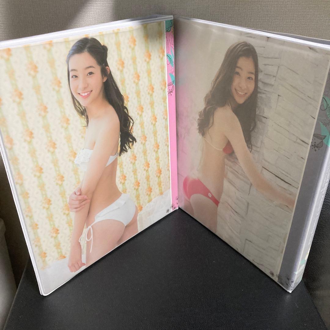 足立梨花 トレカ 専用バインダー(非売品) 2個セット おまけカード4枚つき