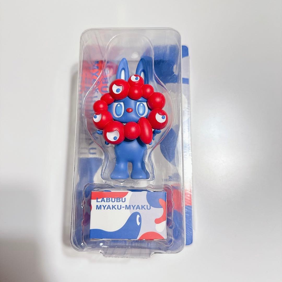 ラブブ ミャクミャク LABUBU MYAKU-MYAKUストラップ付フィギュア