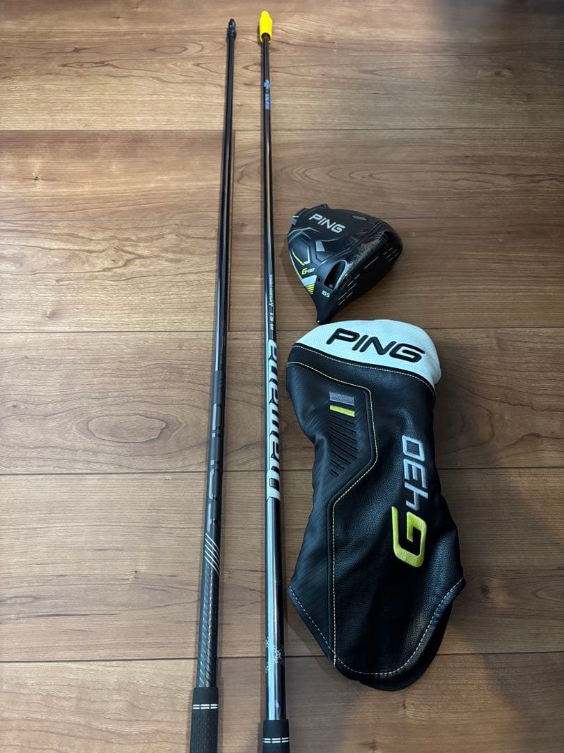 PING G430 LSTドライバー 10.5度 ヘッドカバー、シャフト2本