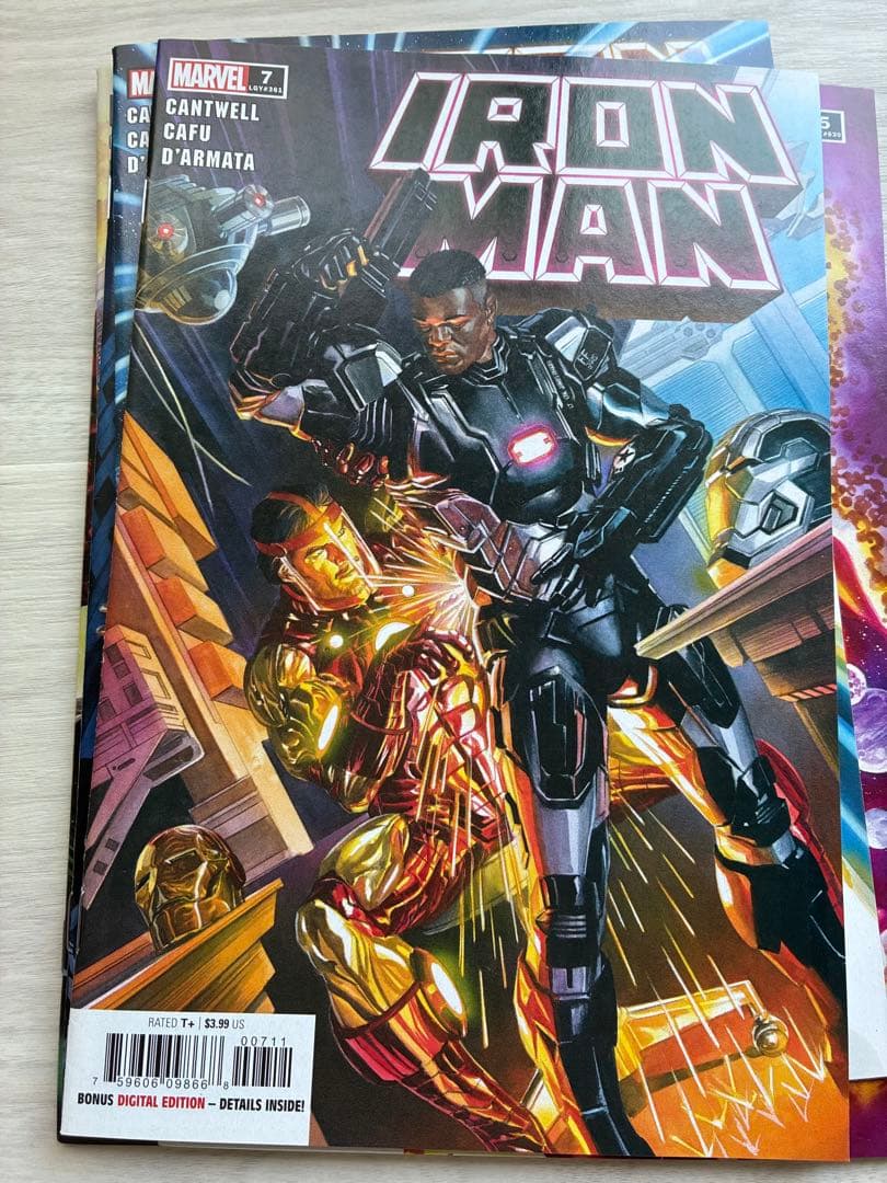 アメコミ Iron man #1-10 Alex Ross スパイダーマン