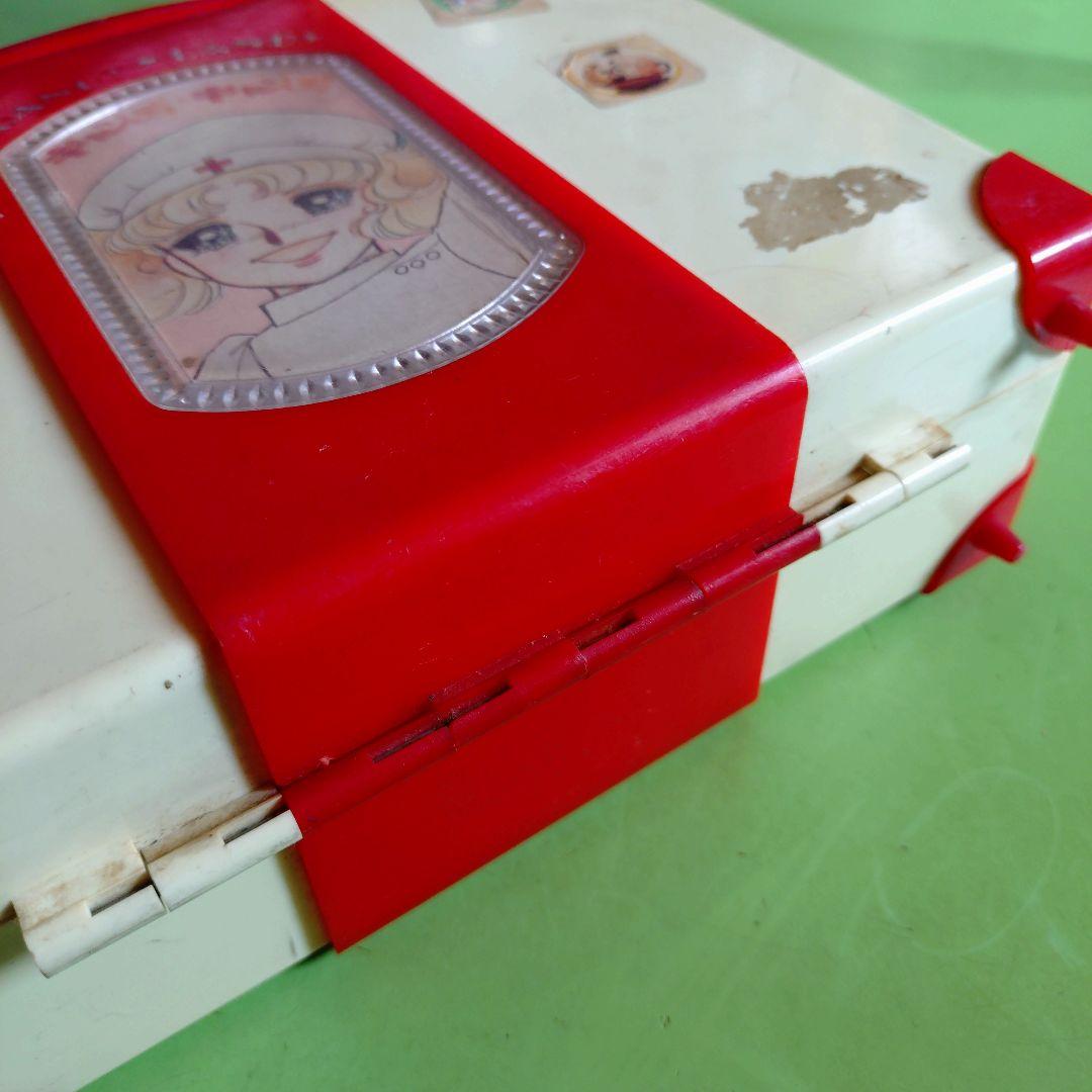 キャンディキャンディ 看護婦さんバッグ ポピー 当時物トランクケース