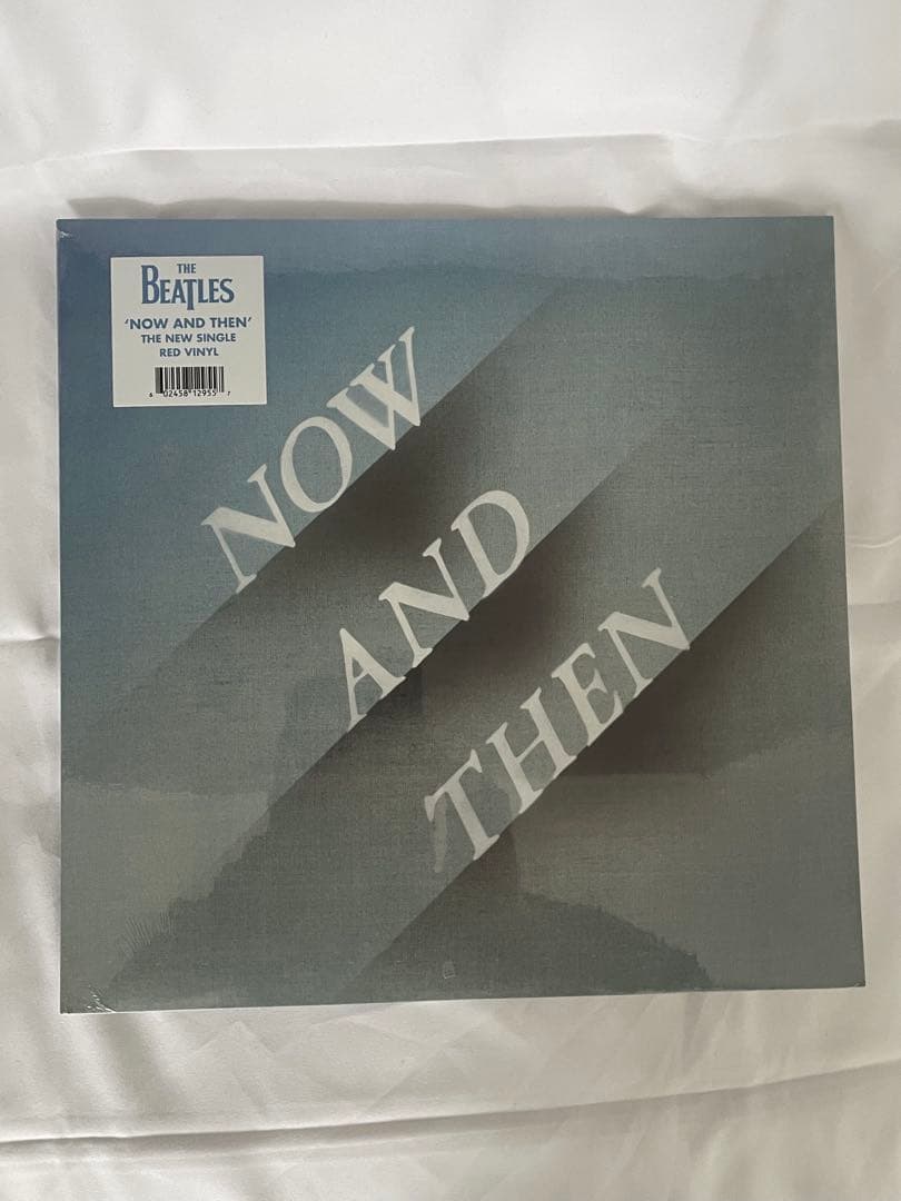 洋楽 THE BEATLES NOW AND THEN RED VINYL 12inc The Beatles “Now And Then” Target 12” Red Vinyl Exclusive and