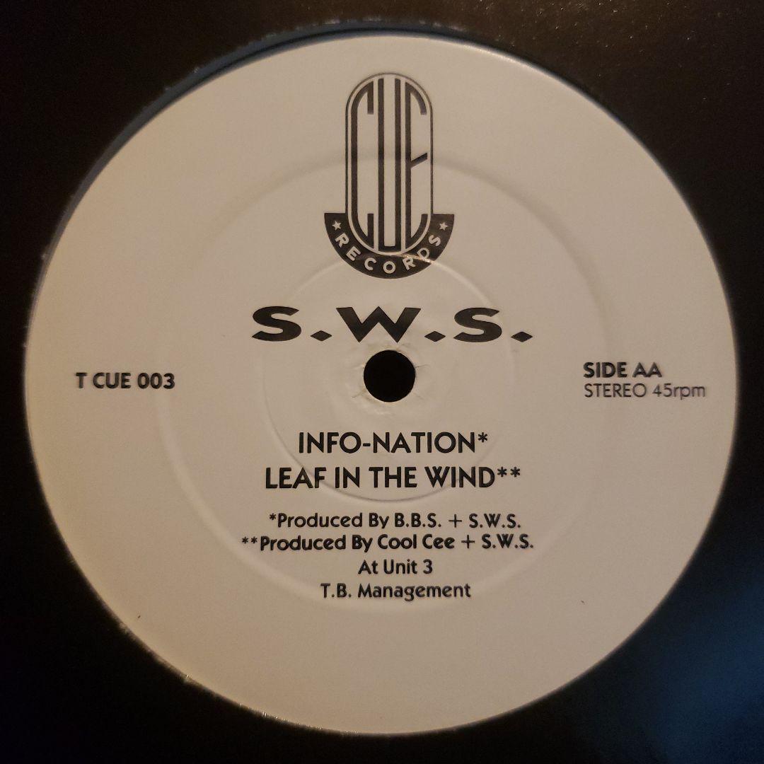 S.W.S. EP 1990 UK HIPHOP 12inch
