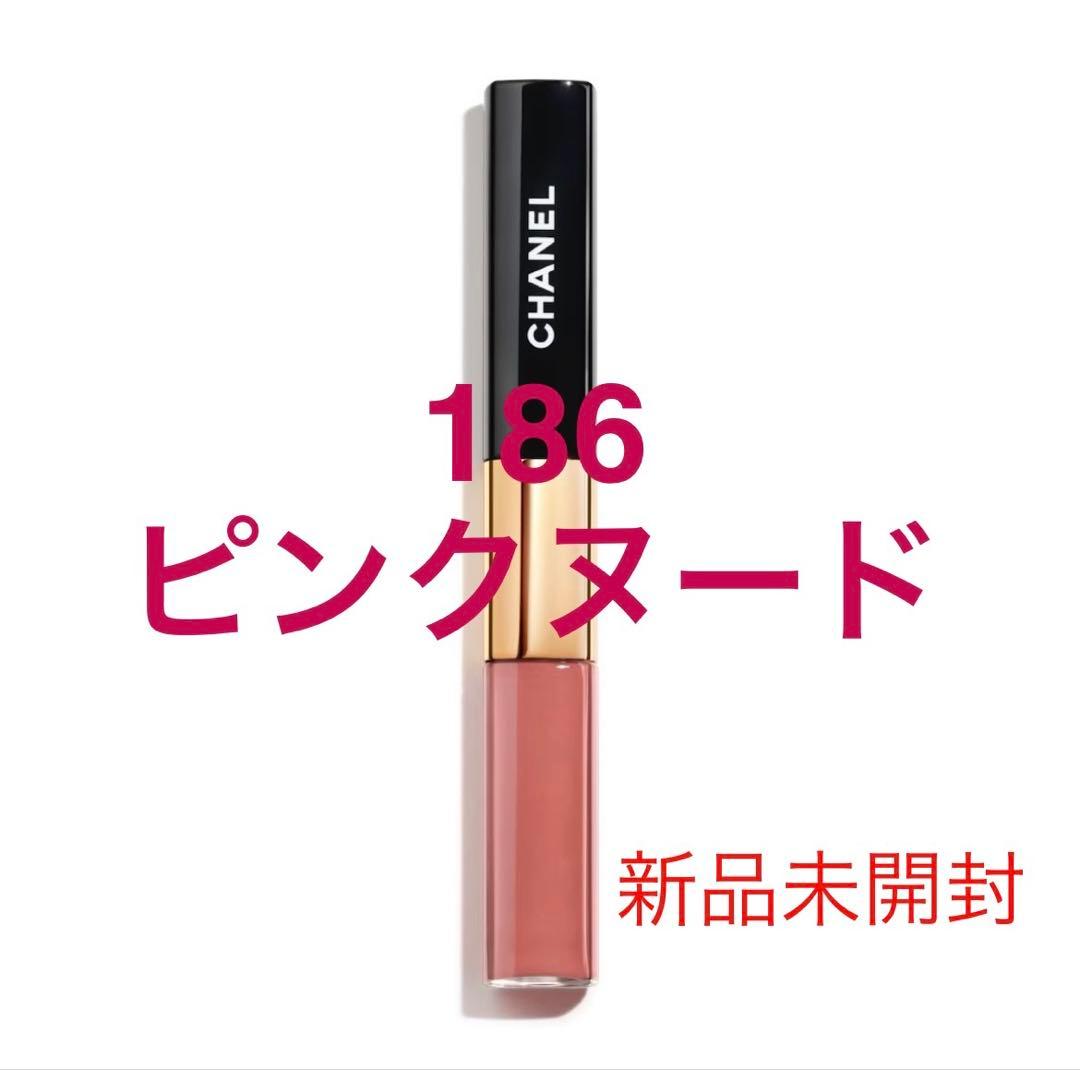 新品】CHANELルルージュデュオウルトラトゥニュ 186 ピンクヌード