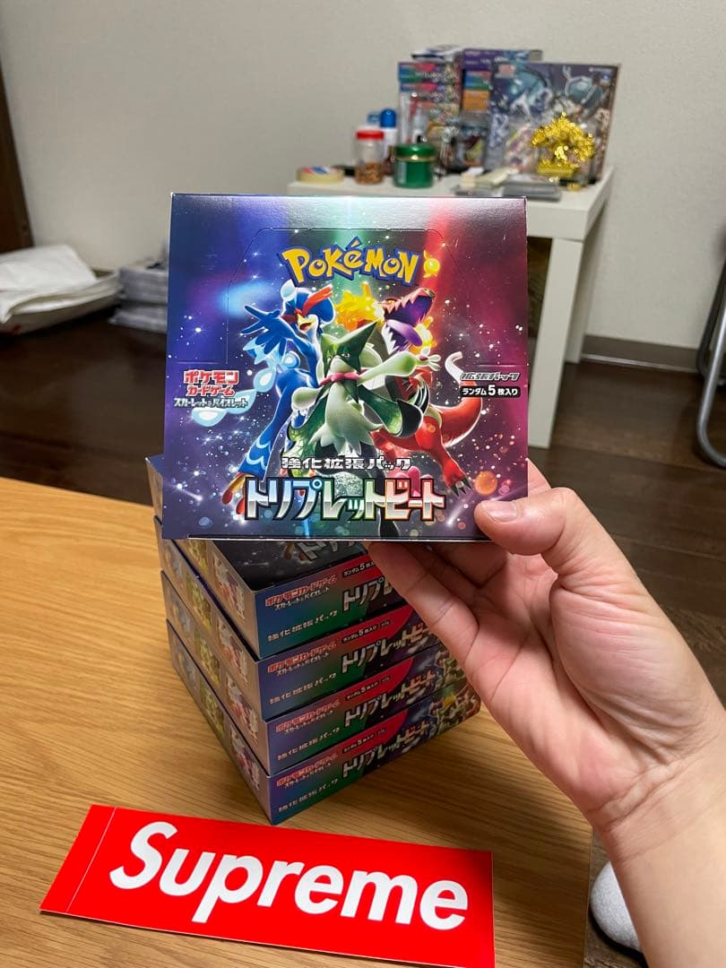 ポケモンカード トリプレットビート 5box シュリンク無し