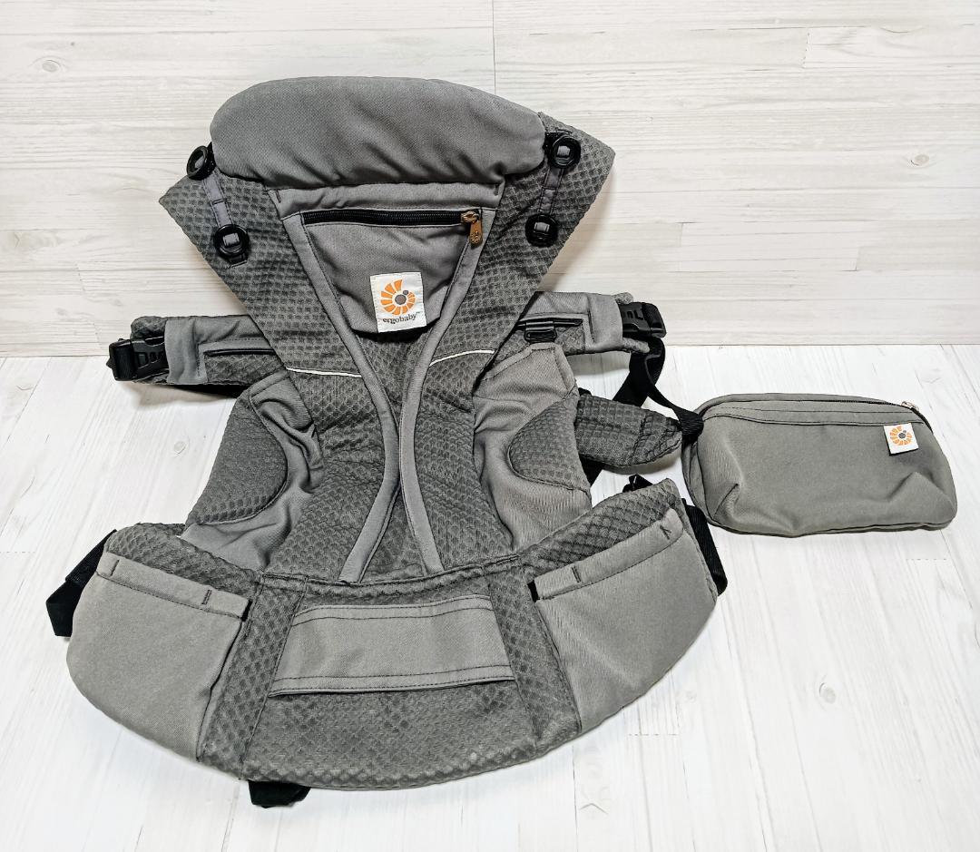 【美品】エルゴベビー OMNI Breeze グラファイトグレー 抱っこ紐 OMNI Breeze / グラファイトグレー | エルゴベビー オンラインストア