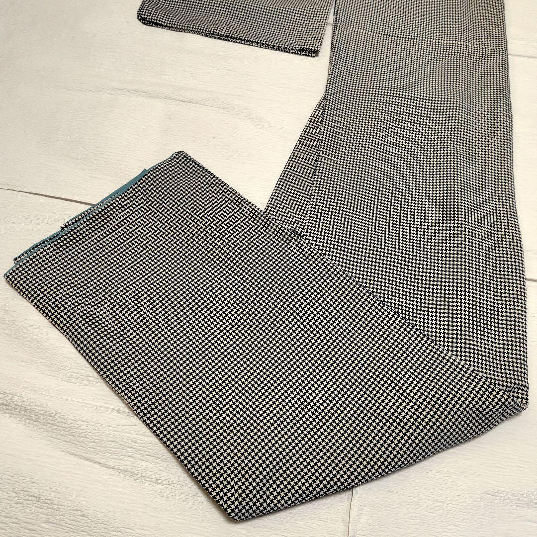 千鳥格子 小紋 洗える着物 ポリ - メルカリ