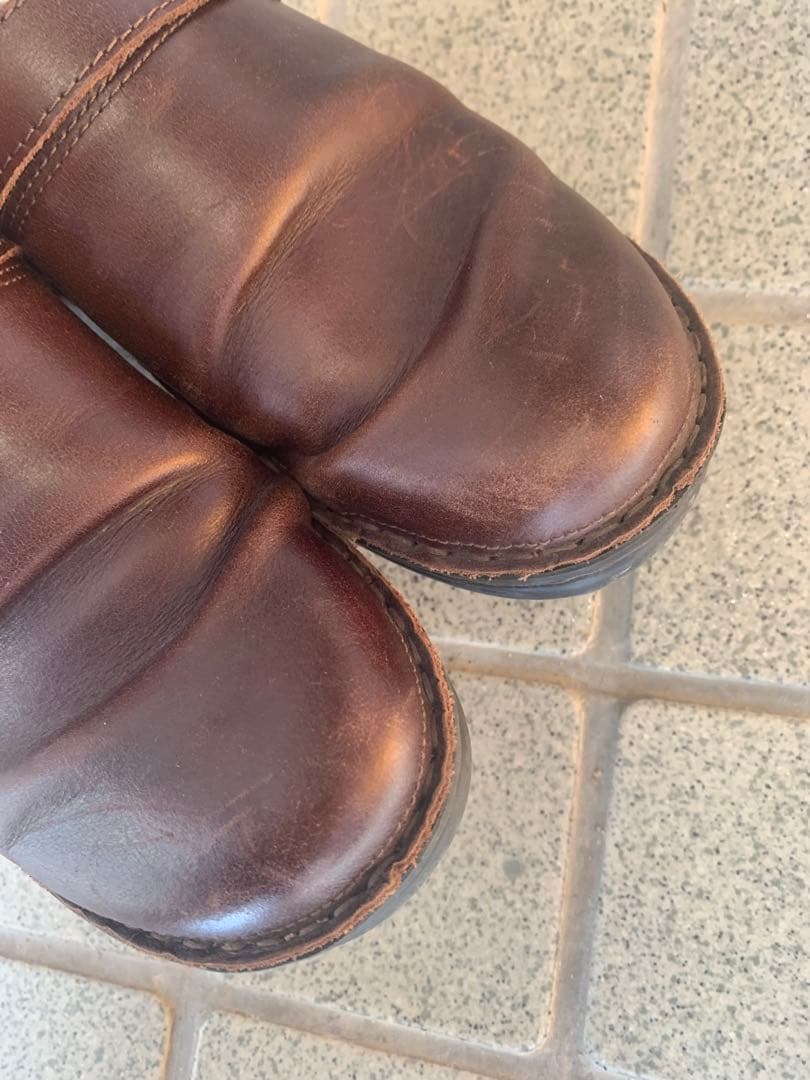 naot ナオト 本革レザーサボサンダル 39 23