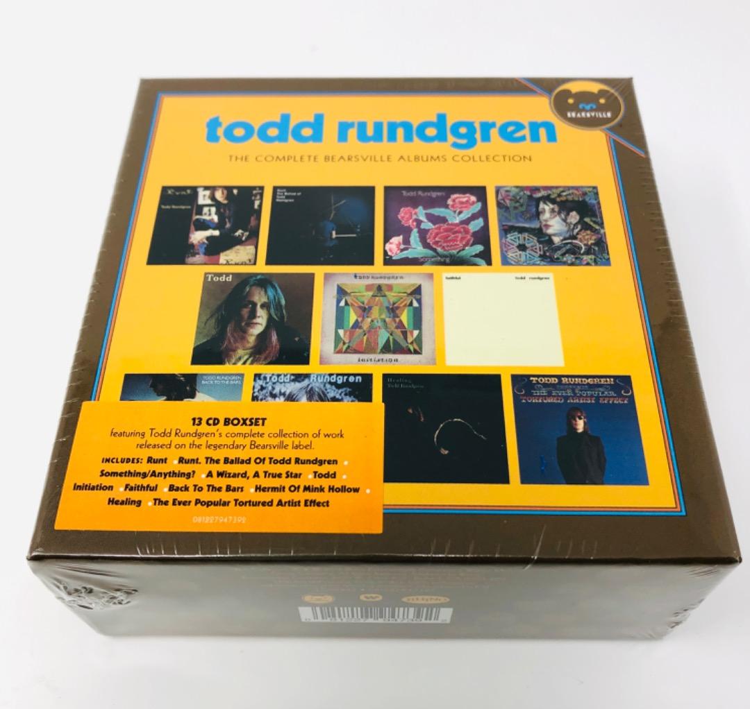 新品/未開封/13/CD/BOX Todd Rundgren トッド•ラングレン 04 CD「トッド・ラングレン Something/Anything サムシング/エニシング