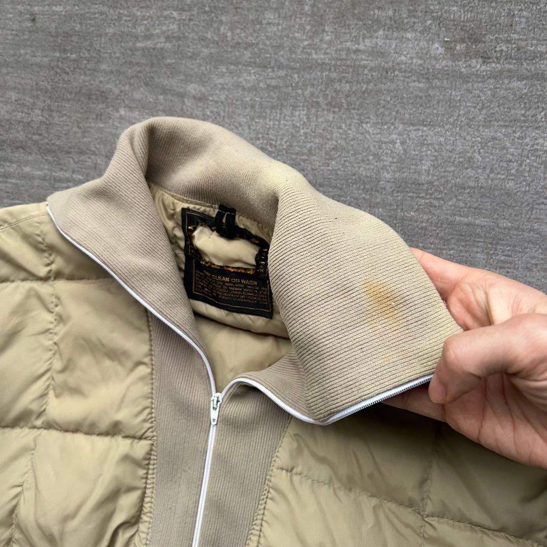 80s Eddie Bauer ダウン プルオーバー ドライバーズニット XL - メルカリ