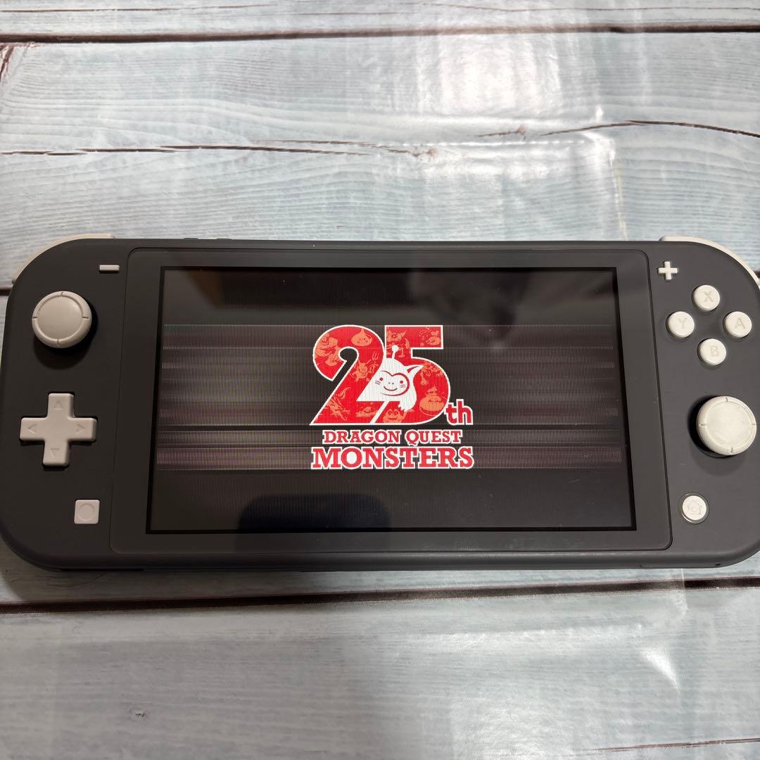 Switchライト本体のみ グレー 液晶難あり 訳ありジャンク品 - メルカリ