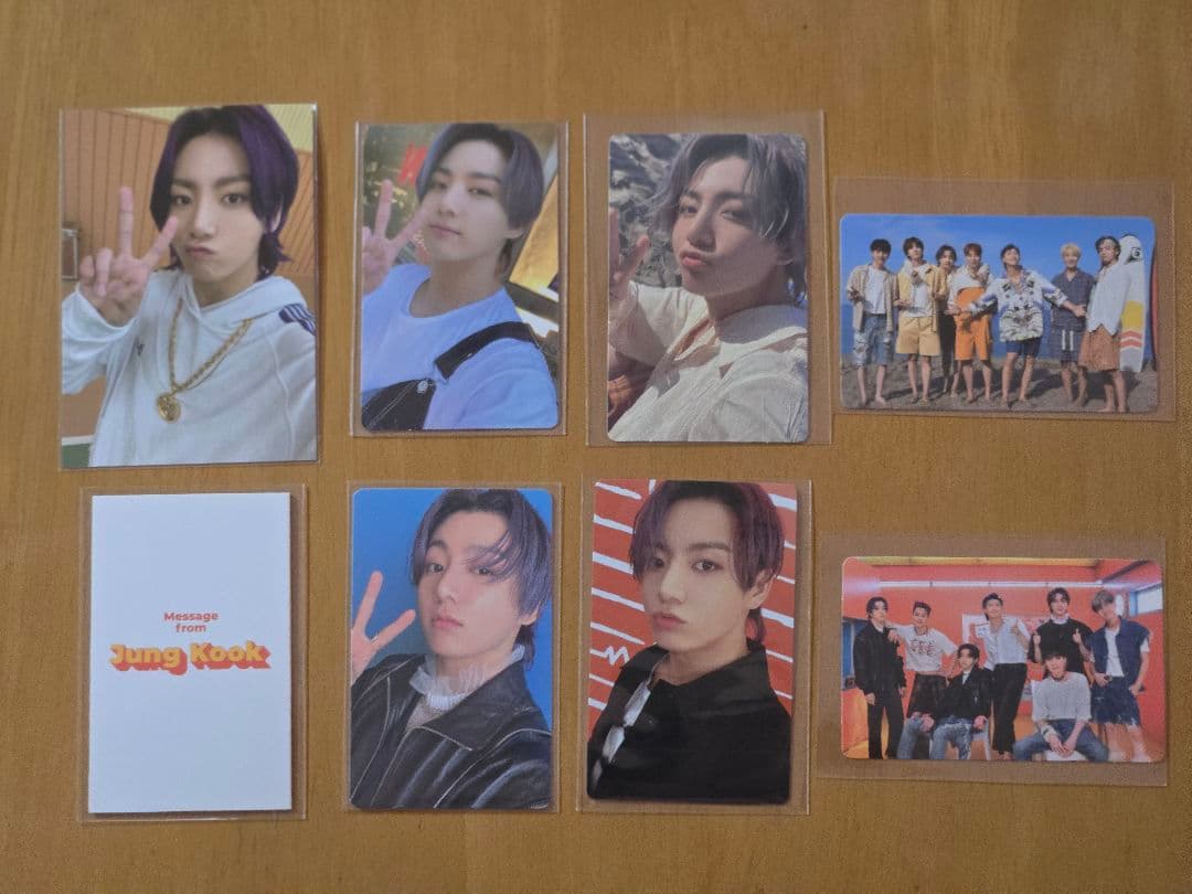 BTS Butter トレカ カード ジョングク オール 8枚セット - メルカリ