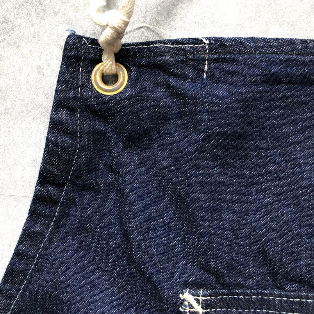 50s CARTER'S インディゴデニム エプロン ワーク エンジニア - メルカリ