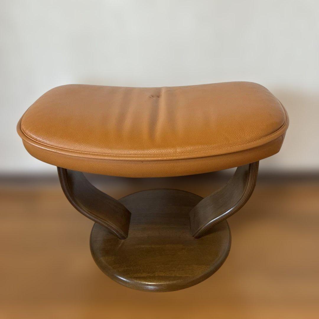 karimoku(カリモク家具) 本革 オットマン ② RT5106 - メルカリ